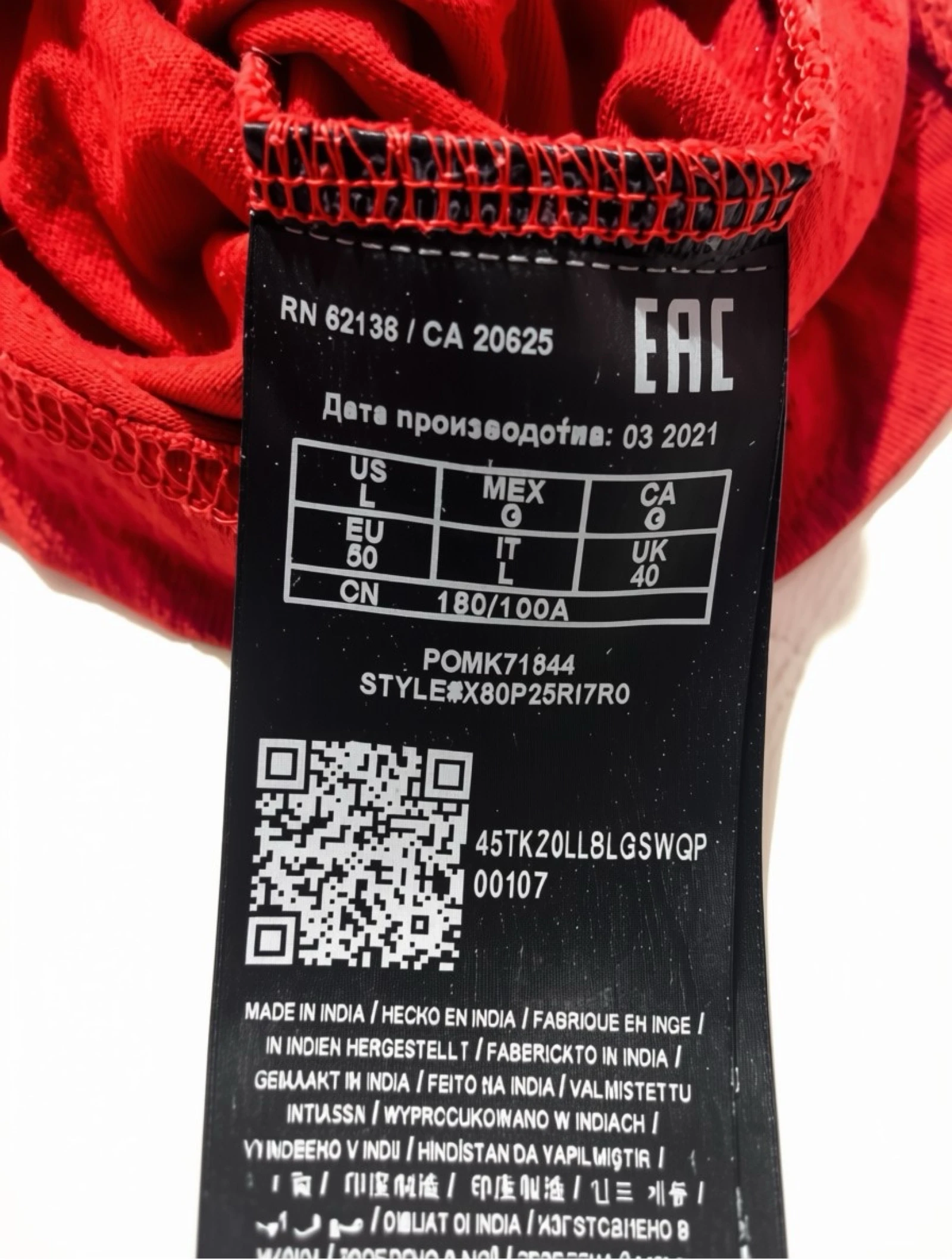 Camiseta Guess Original Vintage Talla M – photo 4